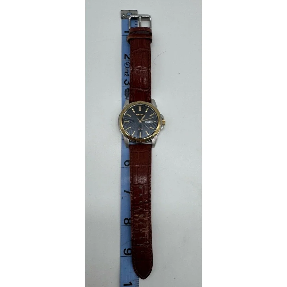 Seiko solar wristwatch